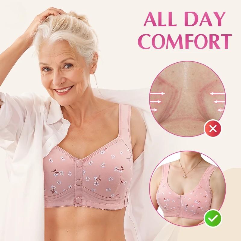 LAST DAY 50% OFF Comfortable-Convenient Front Button Bra