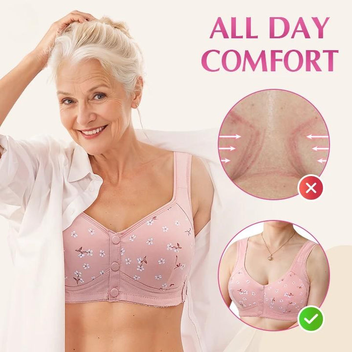 LAST DAY 50% OFF Comfortable-Convenient Front Button Bra