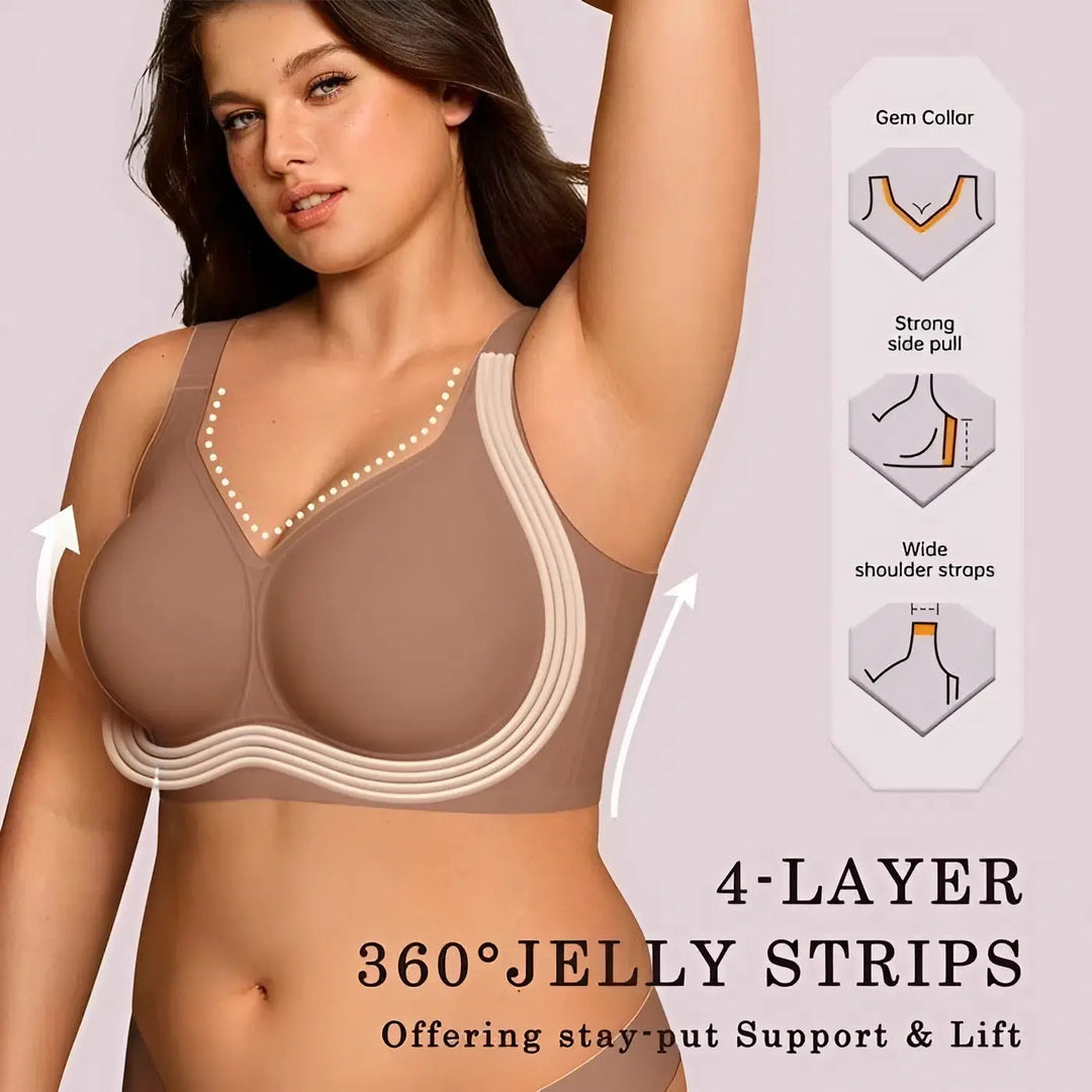 LAST DAY SALE 70% OFF - Super firming Jelly Wirefree Bra