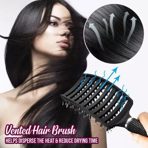 DETANGLER BRISTLE NYLON HAIRBRUSH（Buy 1 Free 1）