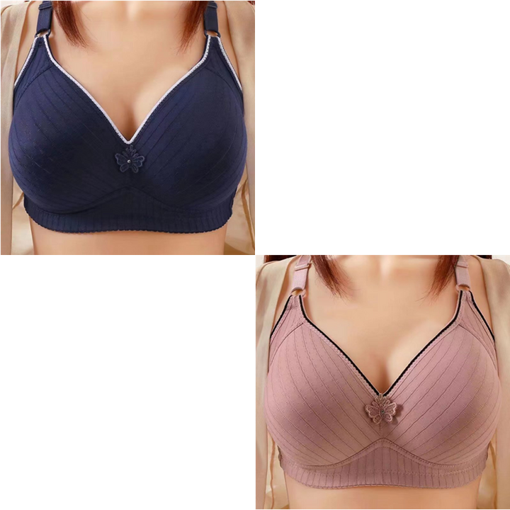 PLUS SIZE BRA COMFORT SOFT THIN BREATHABLE