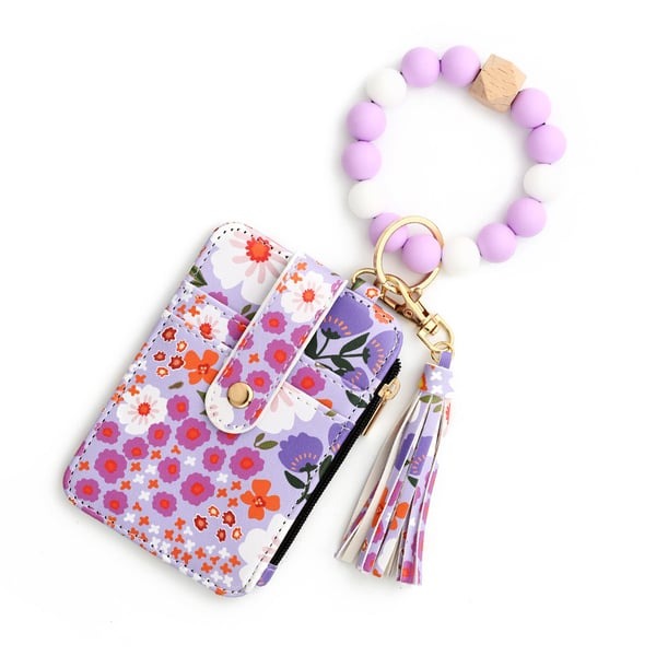 Womens Boho Beaded Wallet