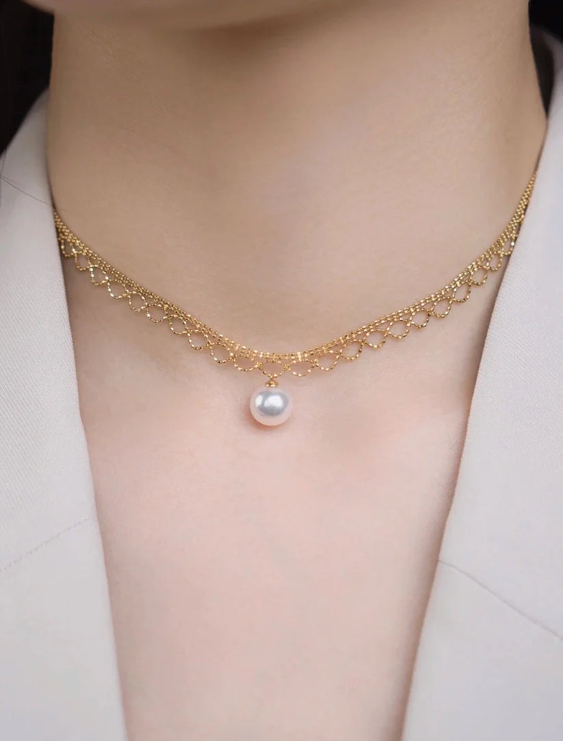 Jenna Pearl Necklace