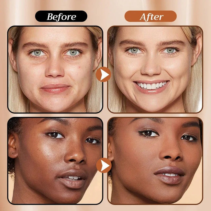 Instant Concealing Foundation Stick with Built in Brush