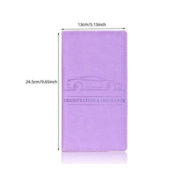 Car Registration Insurance Card Holder