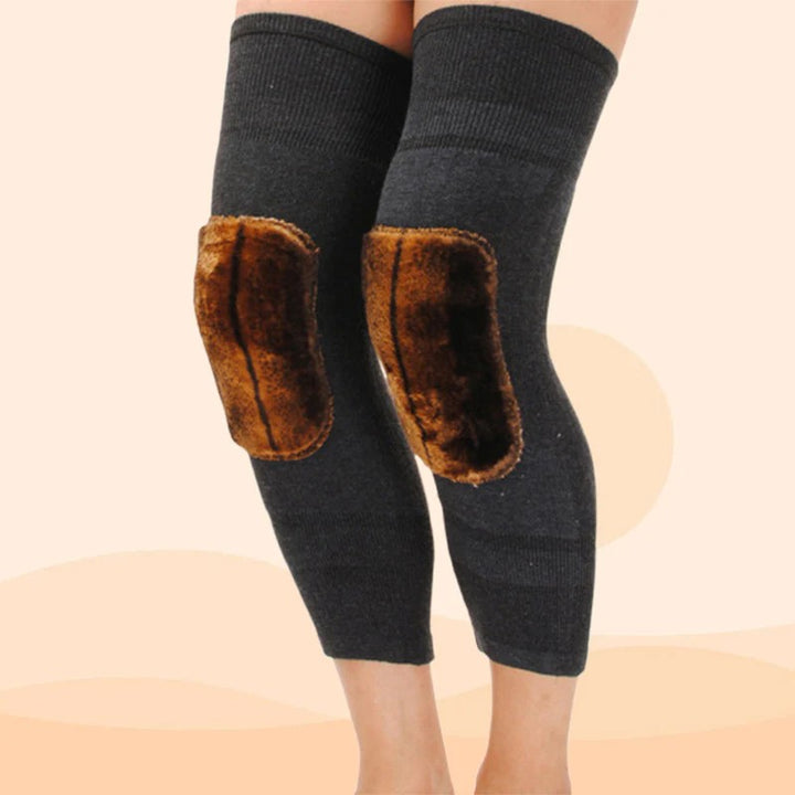BUY 1 GET 1 FREE Universal Cold Protection Thickened Faux Furred Knee Pads