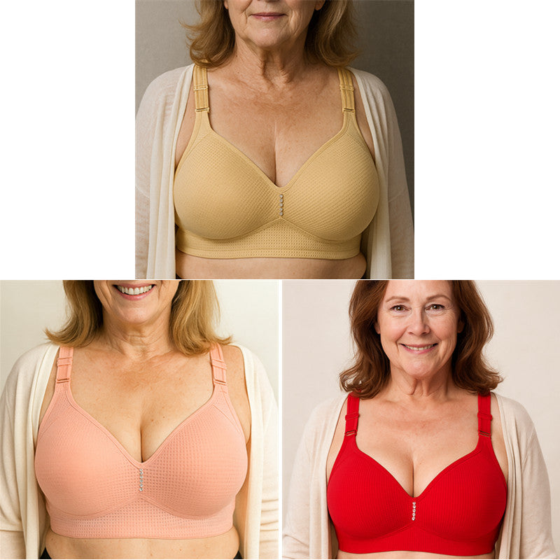 WOMEN UNDERWEAR WIRE FREE COMFORT SOFT BREATHABLE