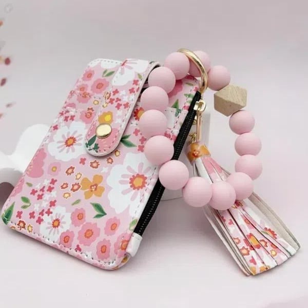 Womens Boho Beaded Wallet