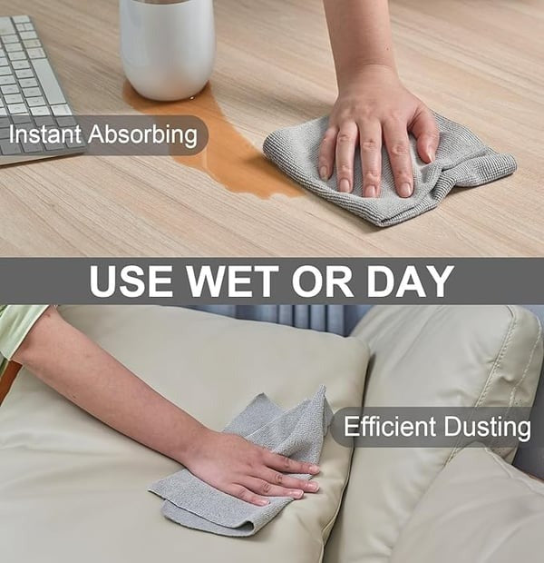 Reusable Microfiber Paper Towels Roll