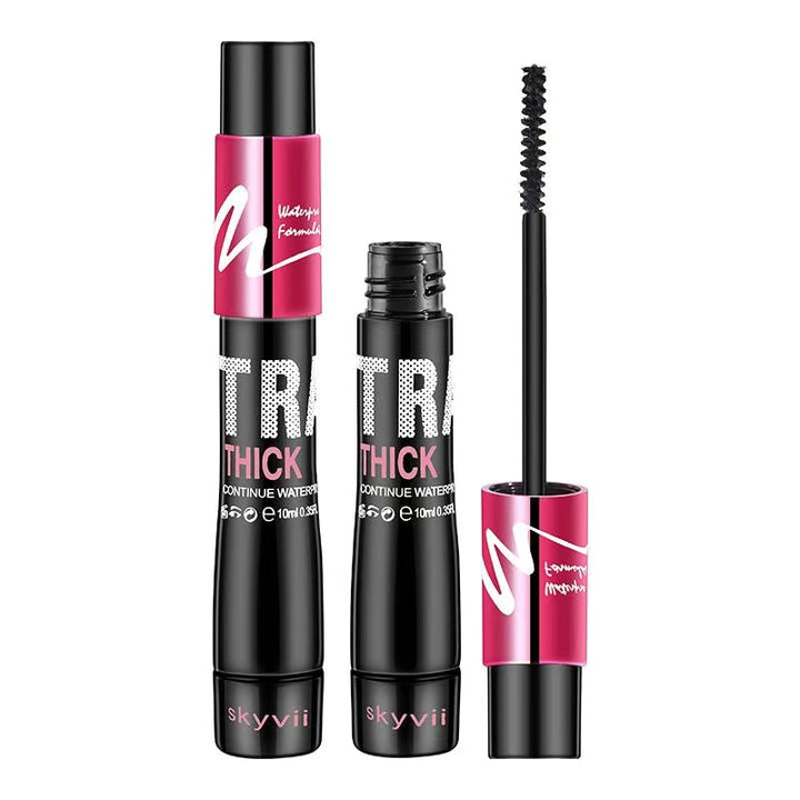 4D thick fiber curling long-lasting waterproof mascara