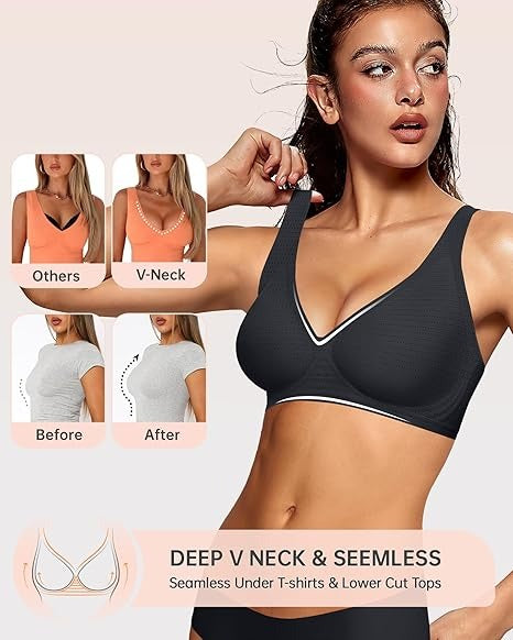 🎁🔥Women's Comfortable Wireless Push-Up Bralettes