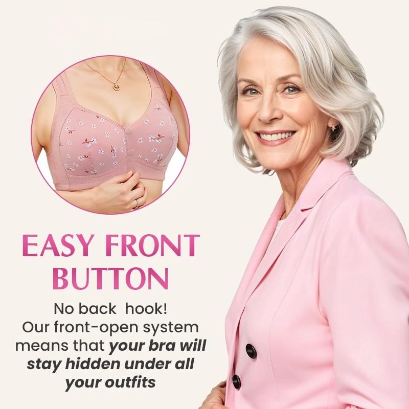 LAST DAY 50% OFF Comfortable-Convenient Front Button Bra