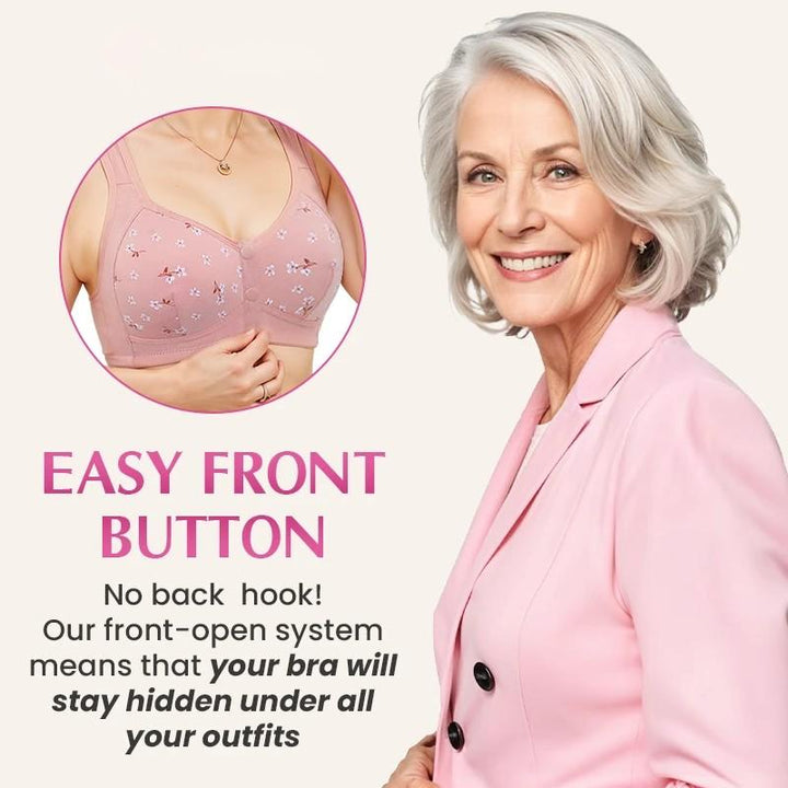 LAST DAY 50% OFF Comfortable-Convenient Front Button Bra