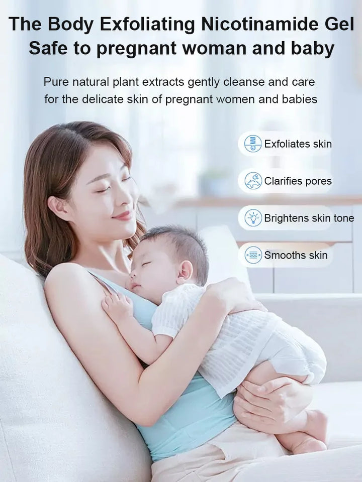 BODY EXFOLIATING NICOTINAMIDE GEL