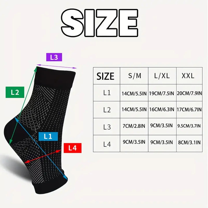 2023 Open Toe Compression Socks