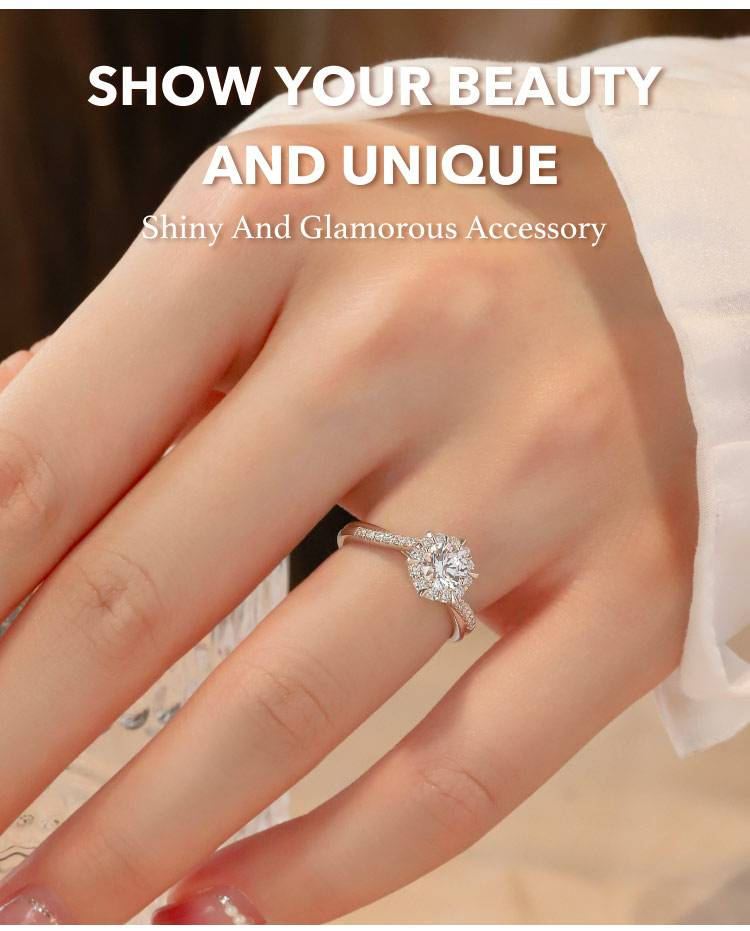 ADJUSTABLE DIAMOND ENGAGEMENT RING