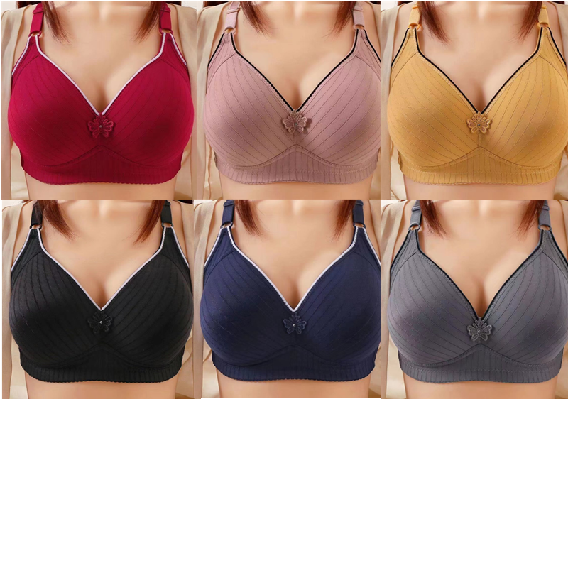 PLUS SIZE BRA COMFORT SOFT THIN BREATHABLE
