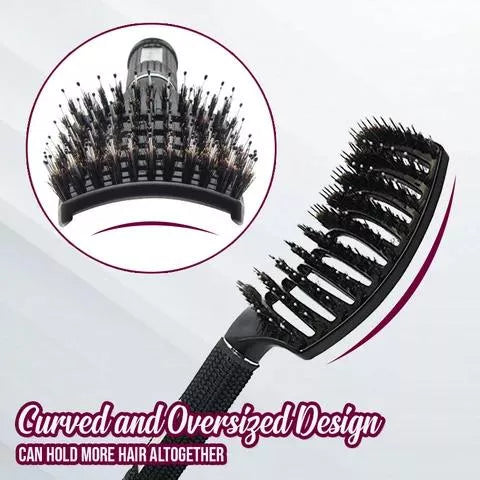 DETANGLER BRISTLE NYLON HAIRBRUSH（Buy 1 Free 1）