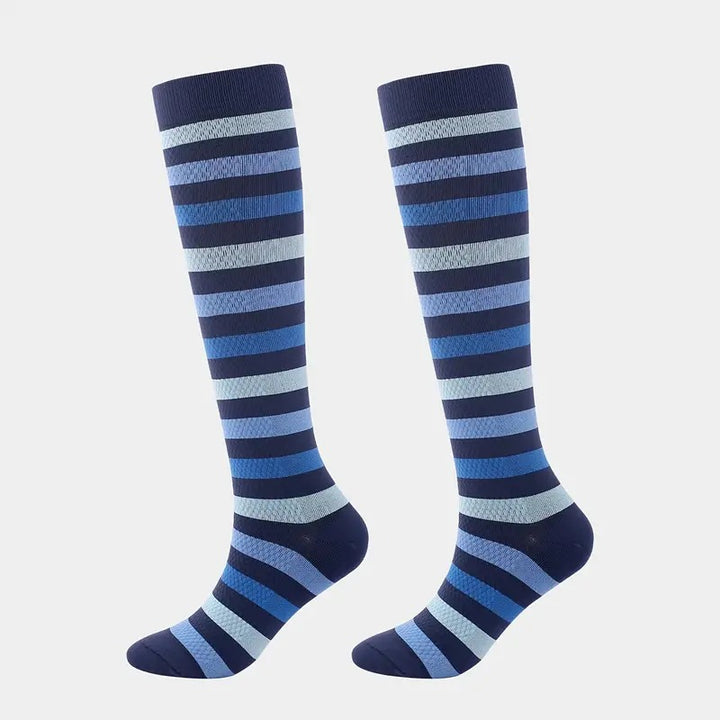 2023 Striped Compression Socks