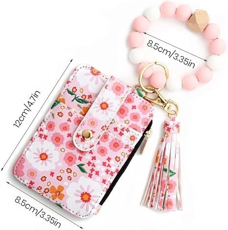 Womens Boho Beaded Wallet