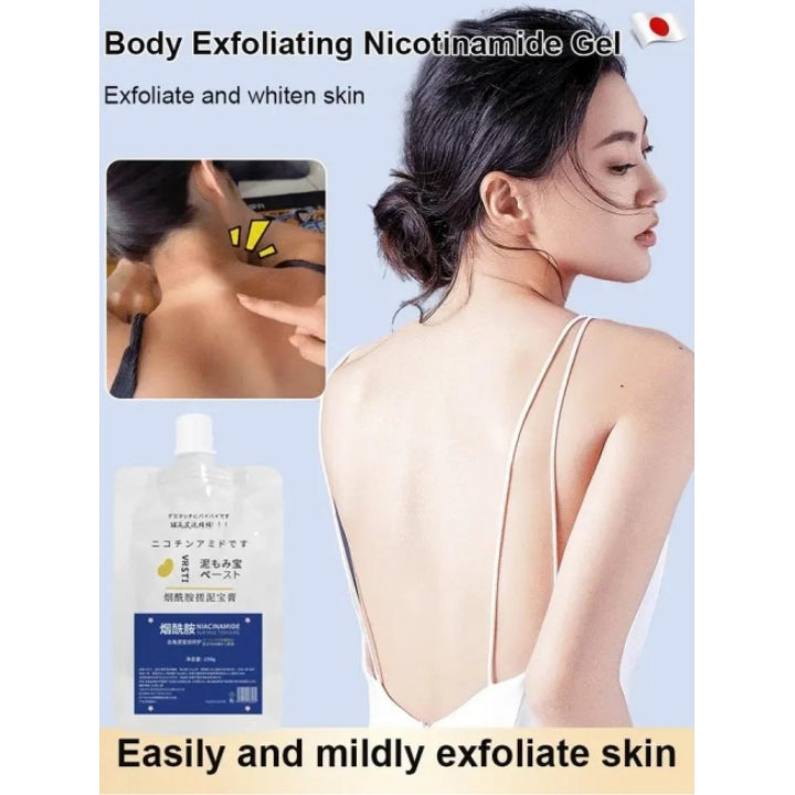 BODY EXFOLIATING NICOTINAMIDE GEL