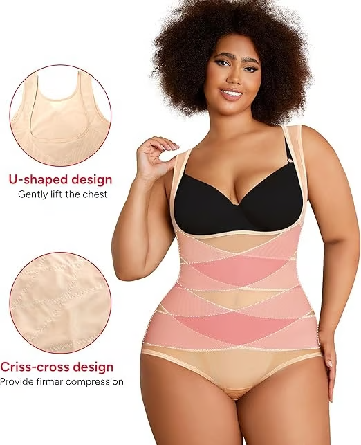 High-Waist Shapewear Bodysuit – Sculpt Your Dream Curves