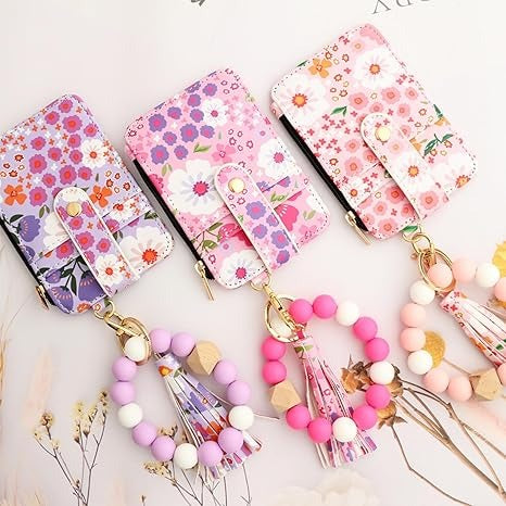 Womens Boho Beaded Wallet