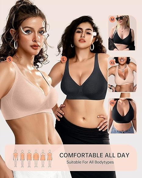 🎁🔥Women's Comfortable Wireless Push-Up Bralettes