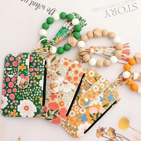 Womens Boho Beaded Wallet