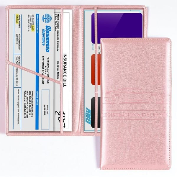 Car Registration Insurance Card Holder