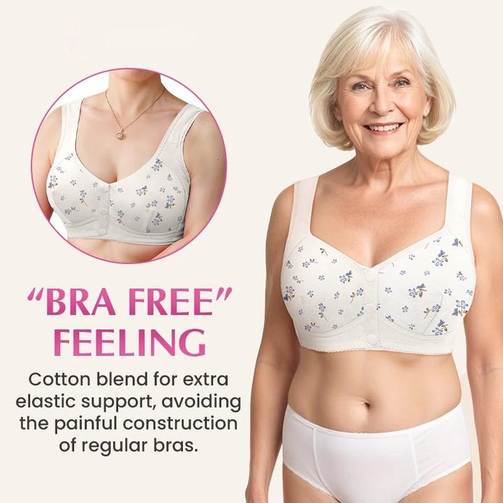 LAST DAY 50% OFF Comfortable-Convenient Front Button Bra