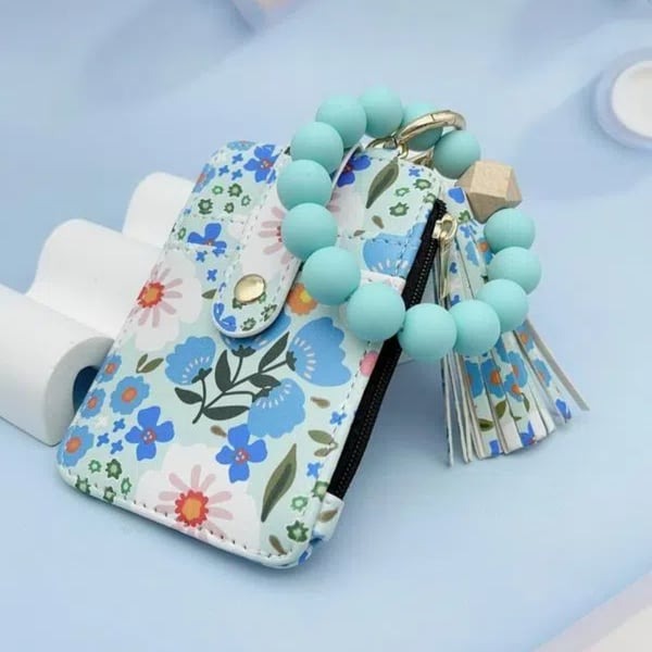 Womens Boho Beaded Wallet