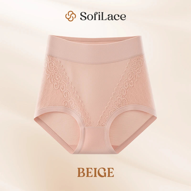 Elegant, Comfortable High-Waist Leakproof Panties for Seniors