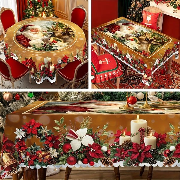 🔥Last Day 49% OFF✨Christmas Tablecloth