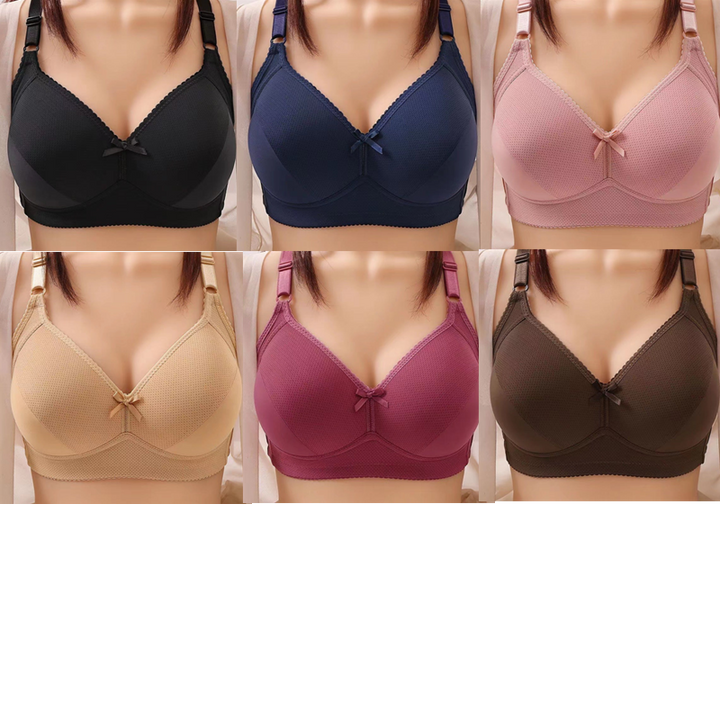 Plus size underwear bra Comfort Soft Thin Breathable