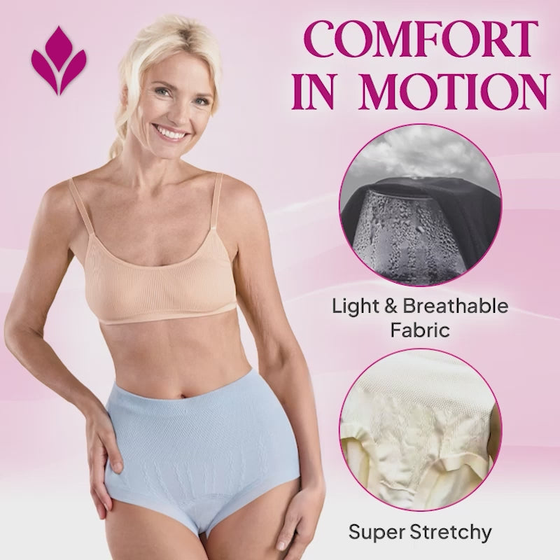 Leakproof High-Waist Tummy-Control Butt-Lifting Panties