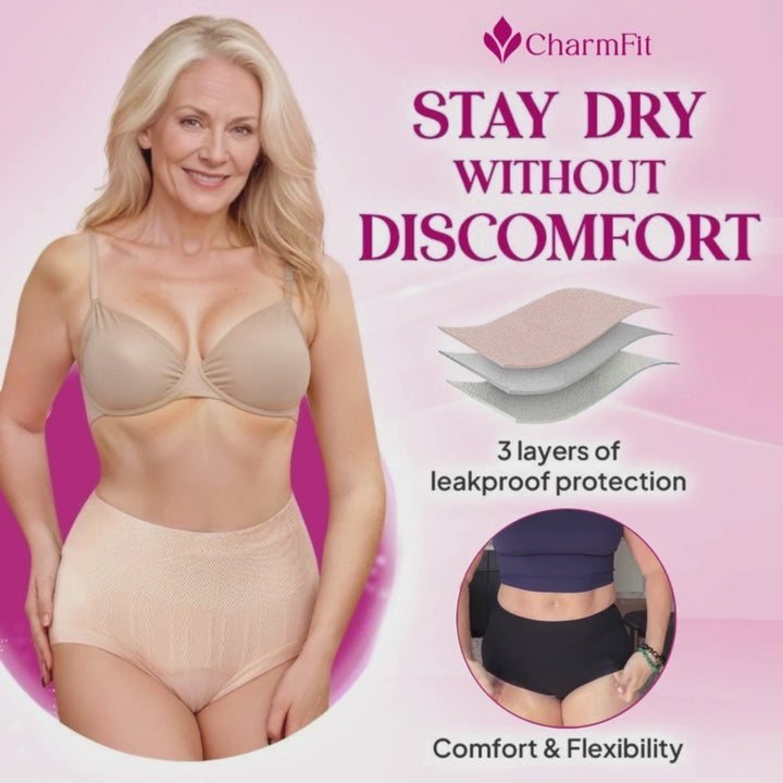 Leakproof High-Waist Tummy-Control Butt-Lifting Panties