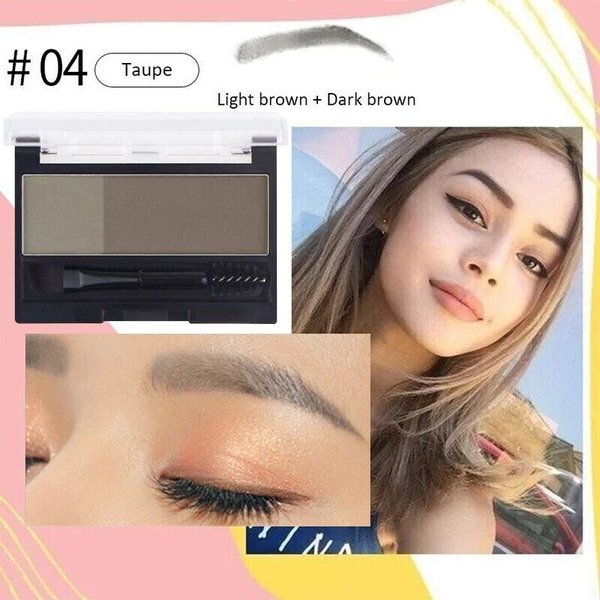 2022 NEW 2 in 1 Double Colors Eyebrow Powder