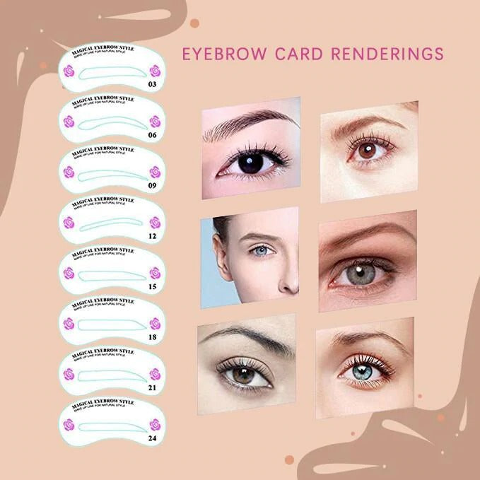 2022 ONE STEP BROW STAMP SHAPING KIT