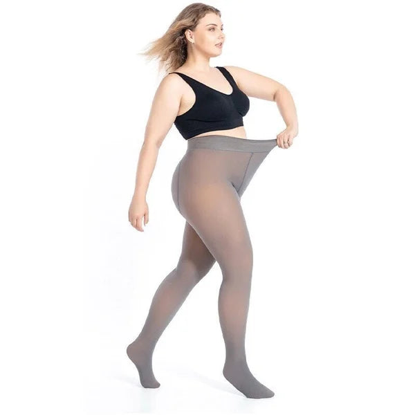 2022 Flawless Legs Fake Translucent Warm Fleece Pantyhose