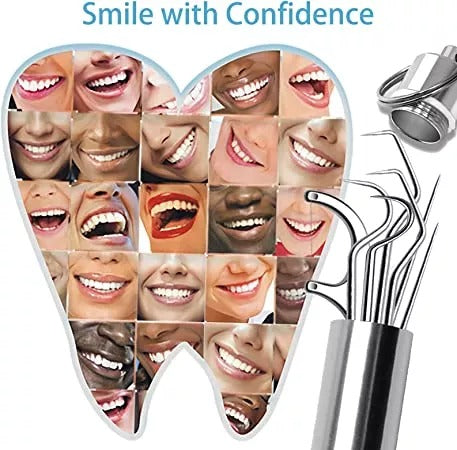Stainless Steel Toothpick Set 7pcs