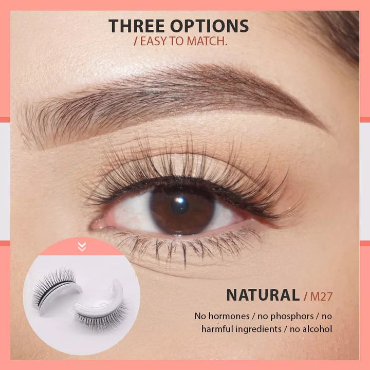 WATERPROOF REUSABLE SELF ADHESIVE EYELASHES