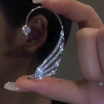 BUTTERFLY TASSEL STYLE ZIRCON EARRINGS  PERFECT GIFT