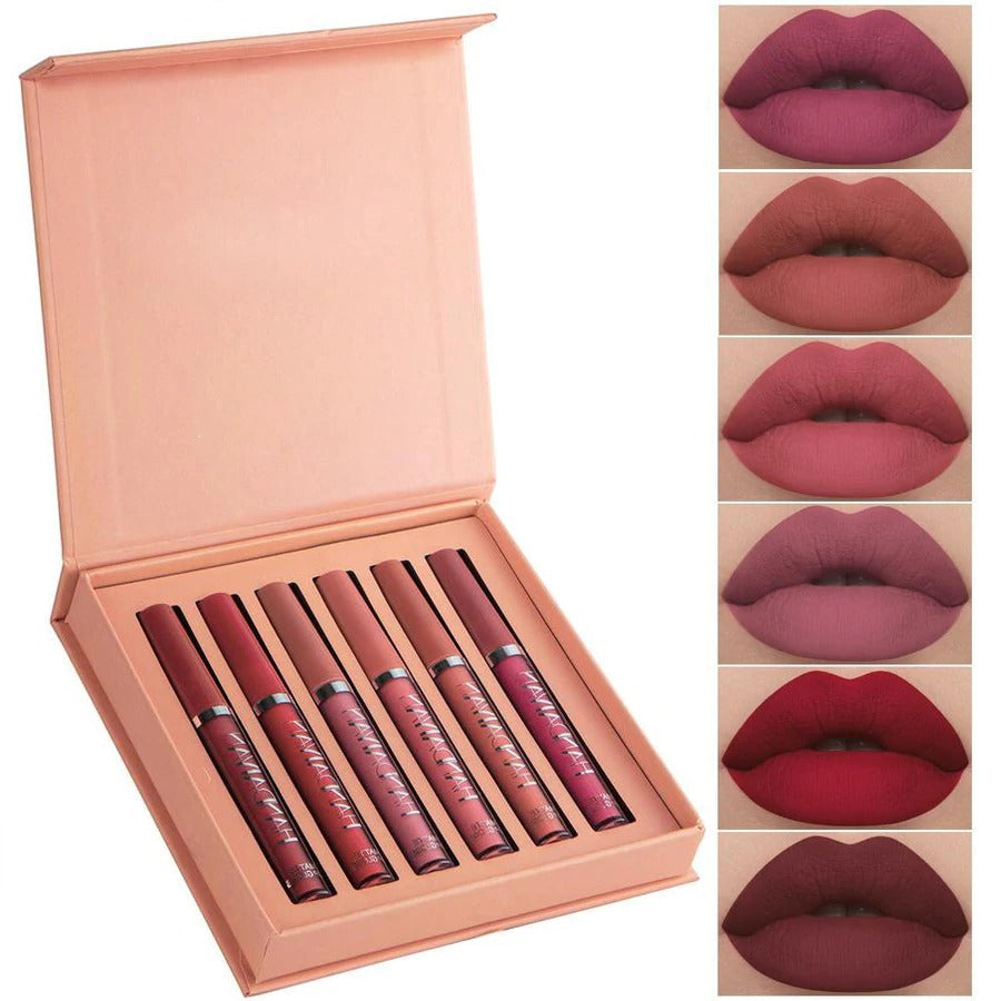 12 Color Cream Texture Lipstick Waterproof